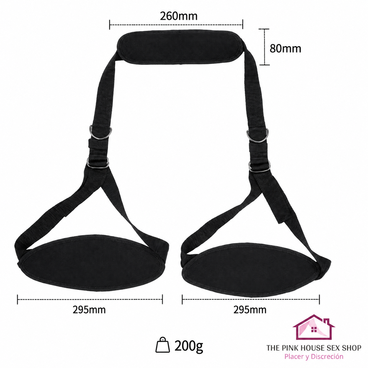 BDSM - SEPARADOR DE PIERNAS AJUSTABLE