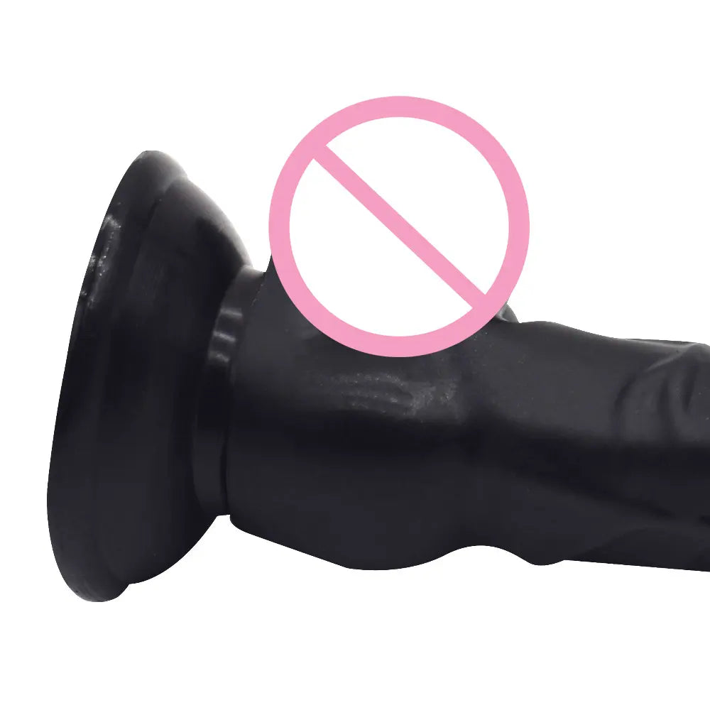 Dildo extra largo XXL 40cm con base succión compatible con arnés