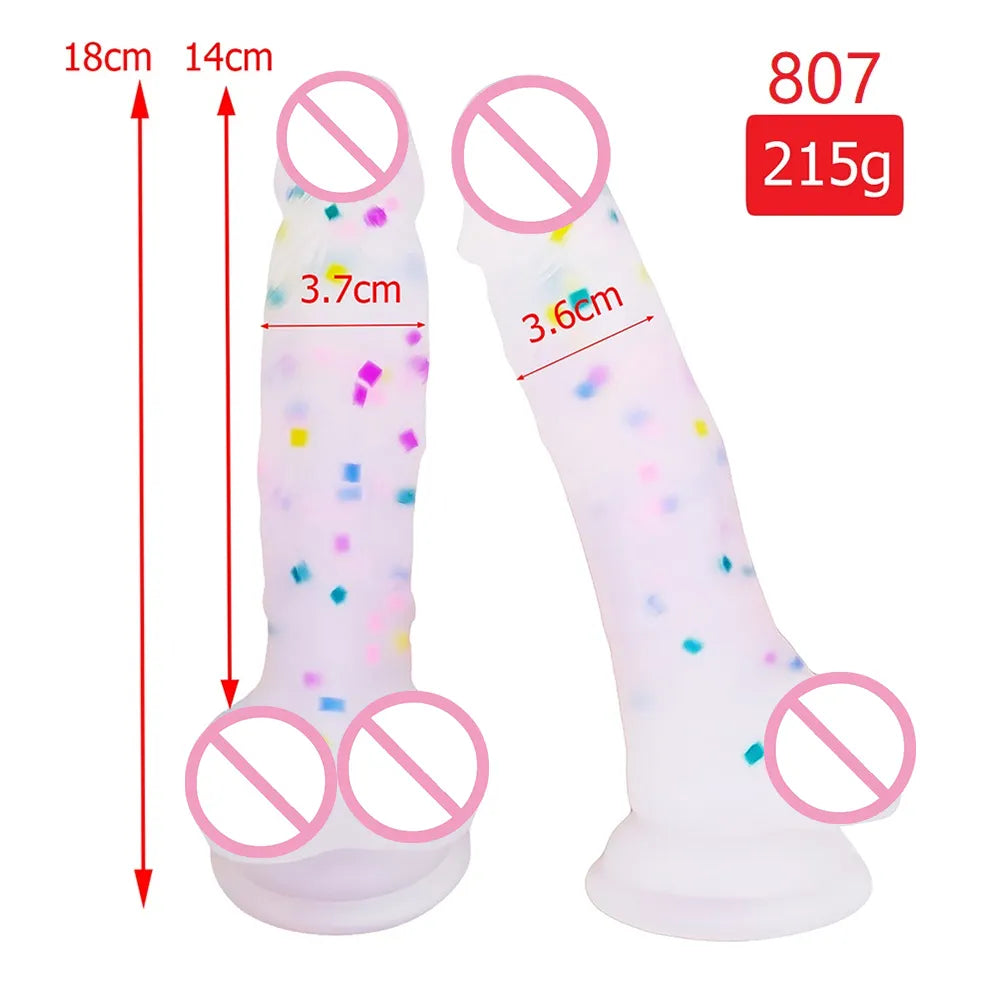 Dildo confeti talla S