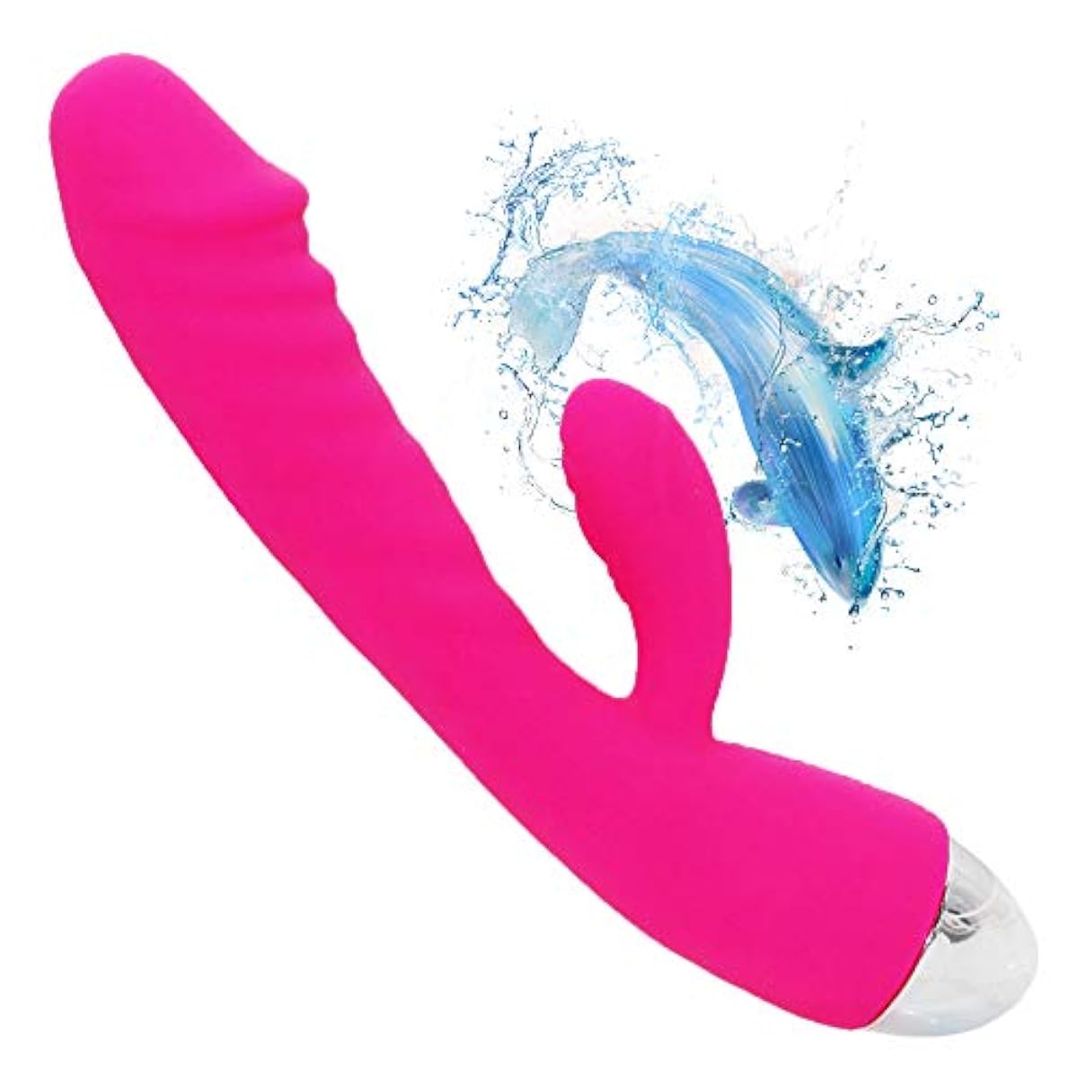 VIBRADOR RABBIT DOBLE ESTIMULACCIÓN DOBLE MOTOR 10 MODOS DE VIBRADO - PÚRPURA
