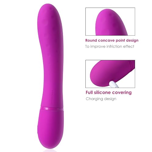 VIBRADOR RUDY MODELO PIPPA ZEMALIA  ESTIMULADOR PUNTO G RESISTENTE AL AGUA 19cm RECARGABLE - PÚRPURA