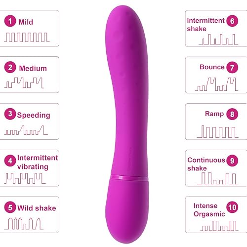 VIBRADOR RUDY MODELO PIPPA ZEMALIA  ESTIMULADOR PUNTO G RESISTENTE AL AGUA 19cm RECARGABLE - PÚRPURA