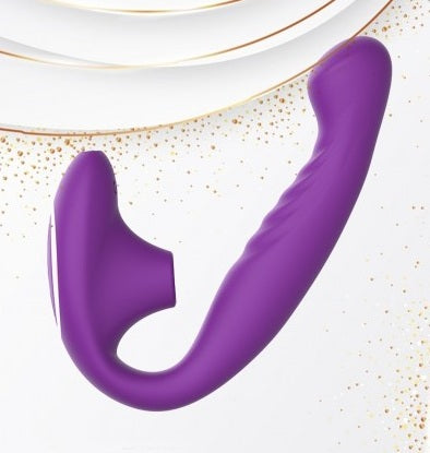 Vibrador succionador pinza modelo 2024 de clítoris resistente al agua 10 modos de succión y vibrado