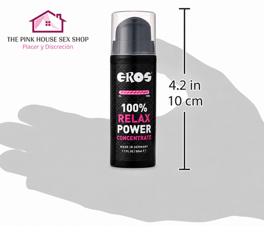 Eros 100% Gel Relax Power Concentrate anestesia para uso anal 30ml