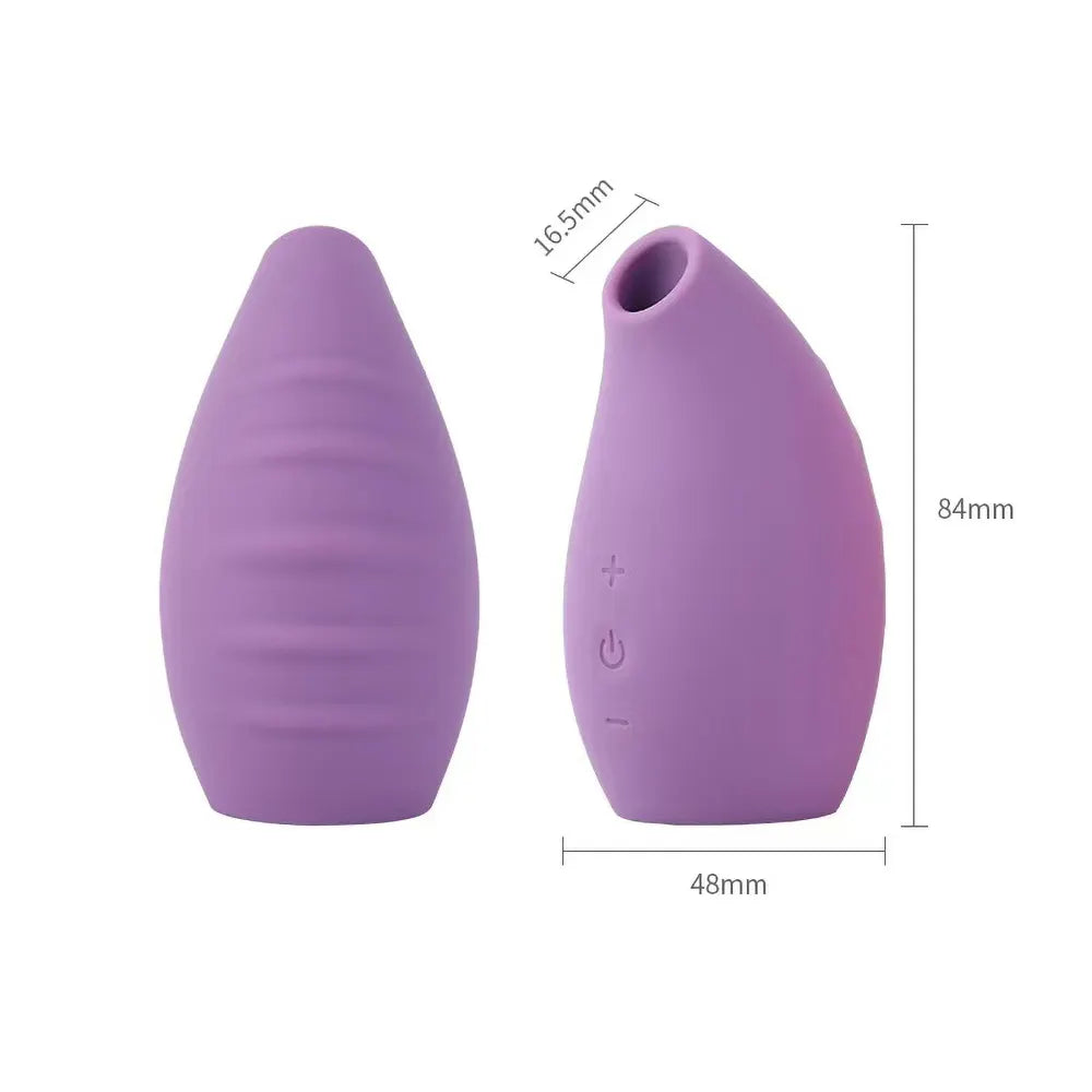 Potente mini succionador para estimulación externa pezones y clítoris resistente al agua
