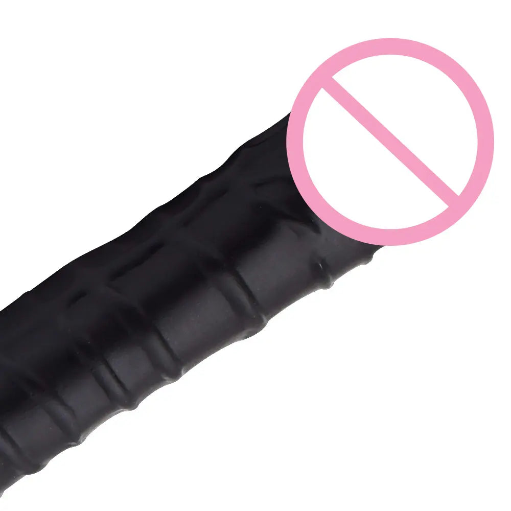 Dildo extra largo XXL 40cm con base succión compatible con arnés