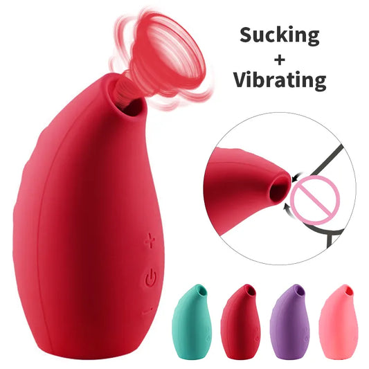 Potente mini succionador para estimulación externa pezones y clítoris resistente al agua