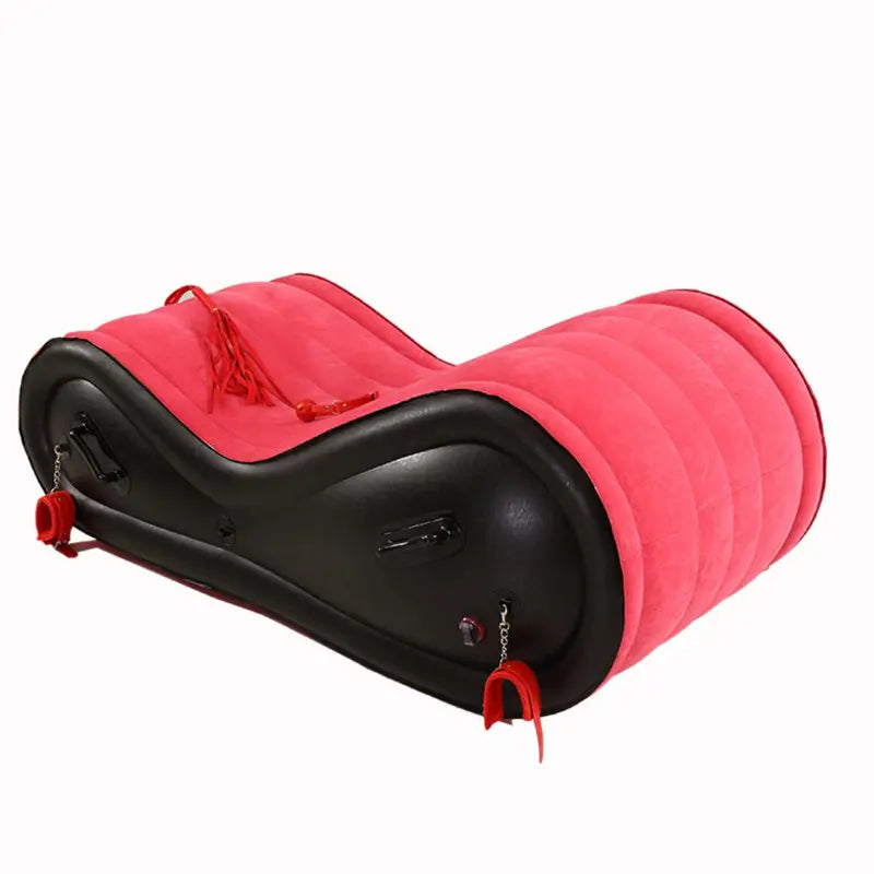 Sillón tantra hinchable portátil talla L con esposas