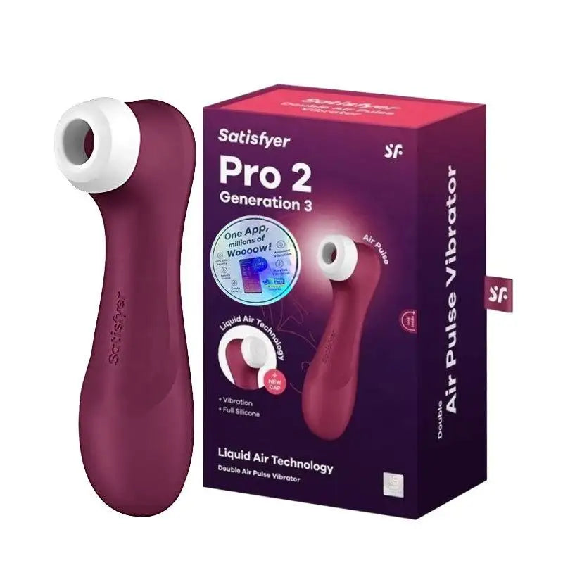 Satisfyer pro2 penguin NewYork original pulsador de aire para clítoris y pezones