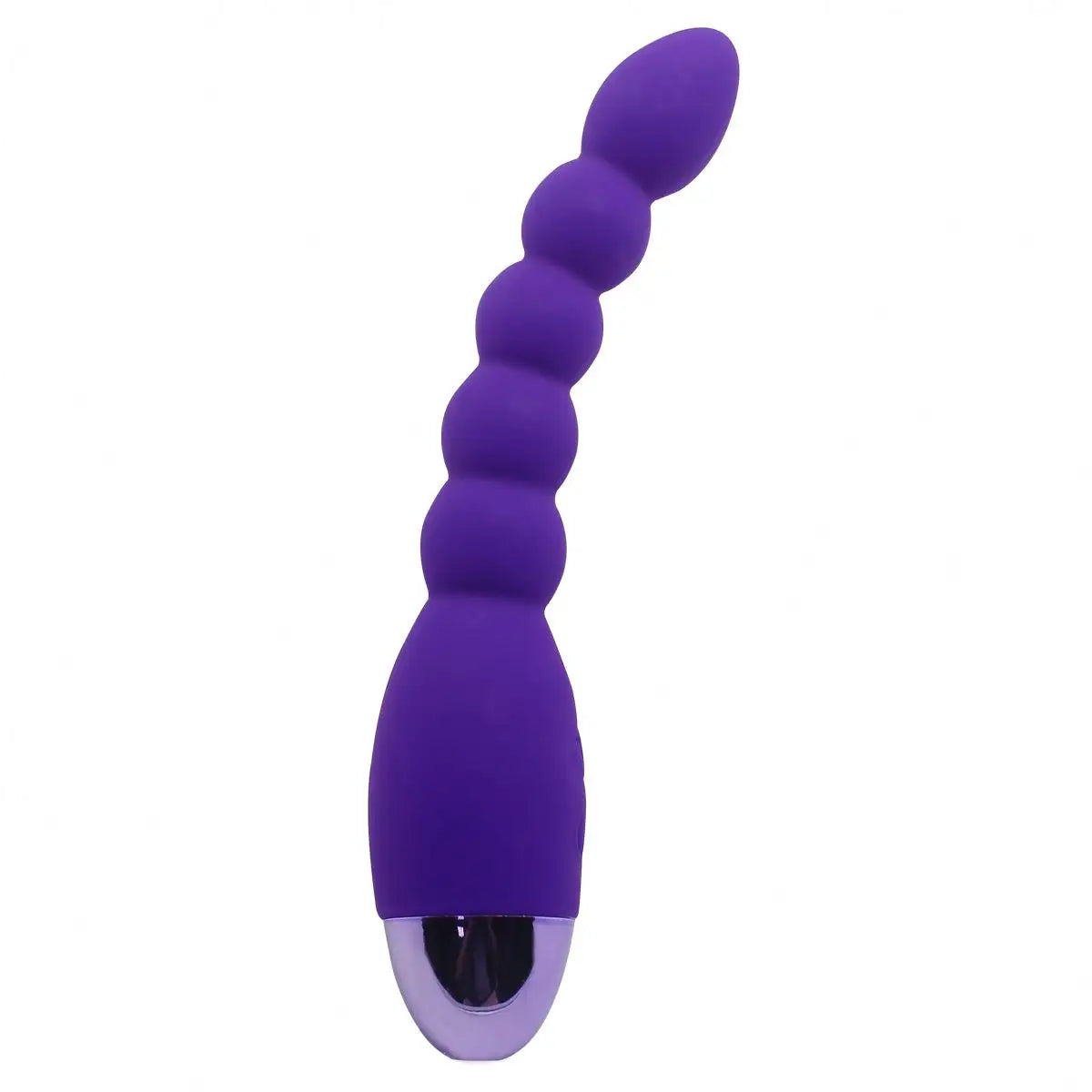 Vibrador anal y vaginal 5 esferas recargable 10 frecuencias de vibrados diferentes 19.2cmx2.4cm