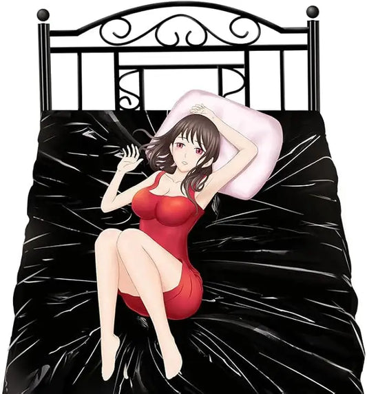 Sabanas fundas en PVC impermeables para camas BDSM