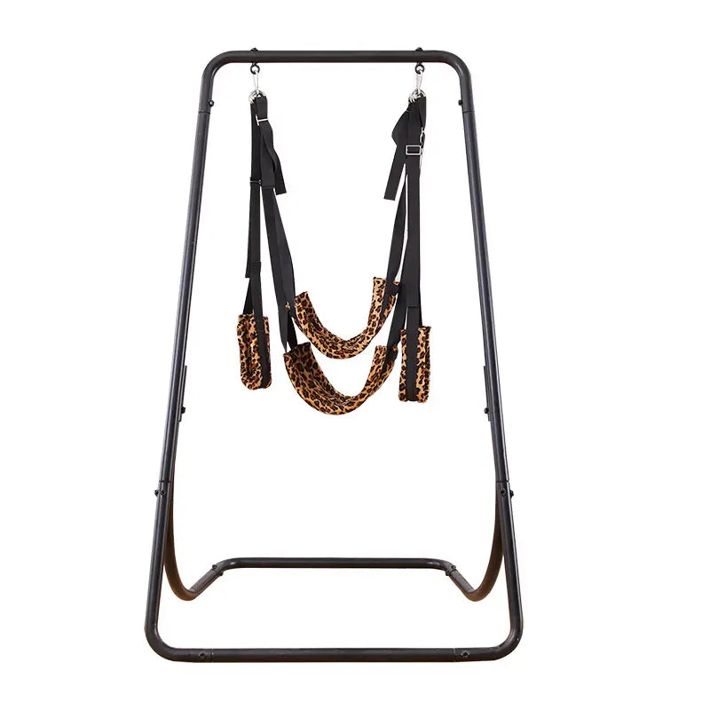 Columpio fetichista ajustable BSDM con marco y soporte sling resistente