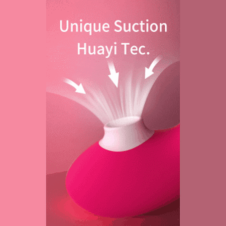 Succionador y vibrador pinza estimulador punto G, clítoris y pezones 6 modos de succión y vibrado